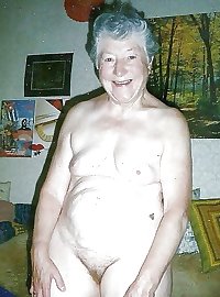 Granny aged 70 with hairy pussy